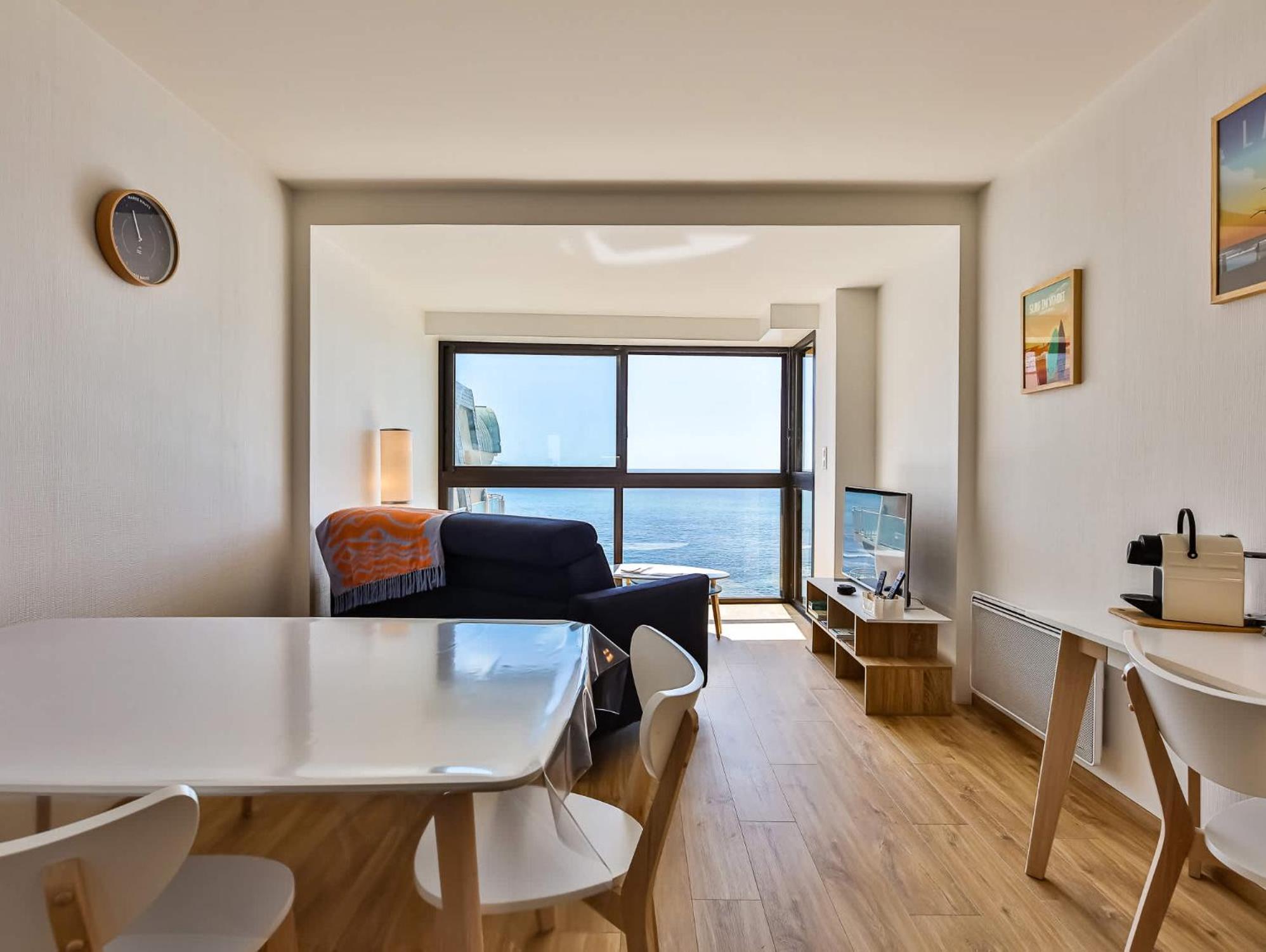 Appartement Au Pied De La Plage, Vue Imprenable Sur La Mer Ле-Сабль-д’Олон Экстерьер фото