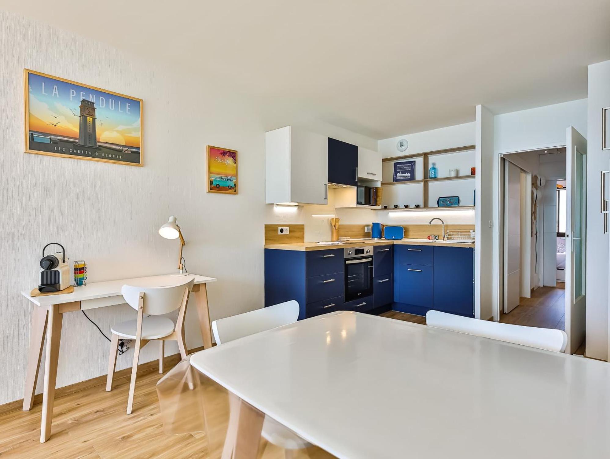 Appartement Au Pied De La Plage, Vue Imprenable Sur La Mer Ле-Сабль-д’Олон Экстерьер фото